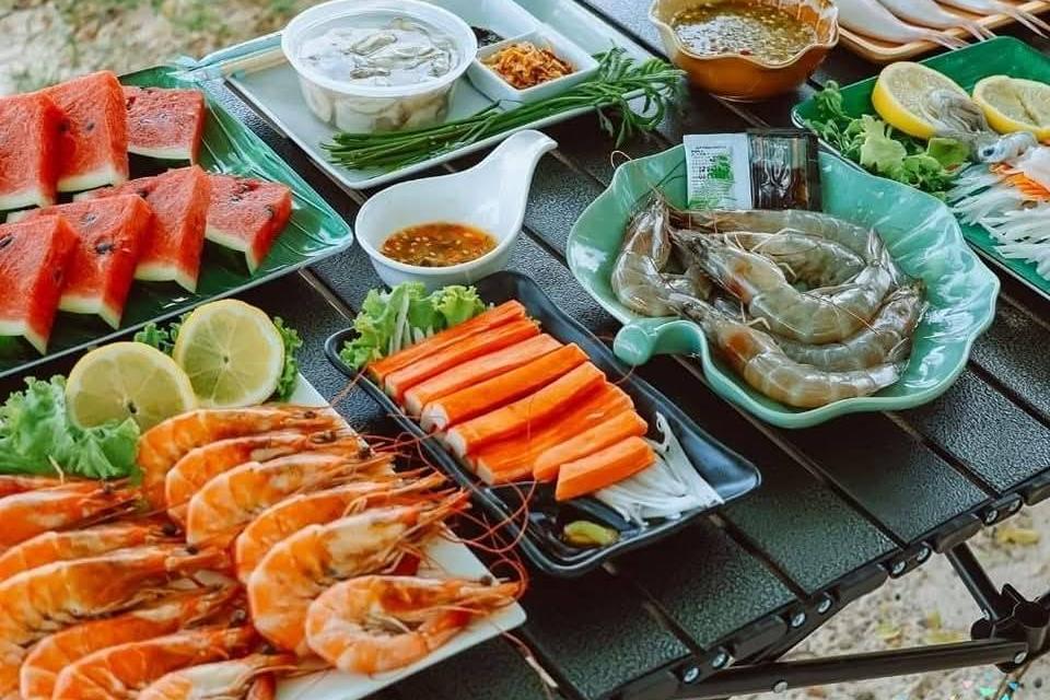รีวิวอาหารทริปดำน้ำแสมสาร